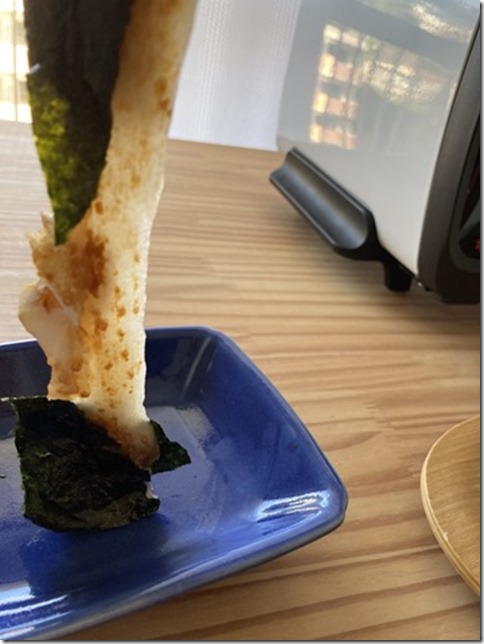 nori wrapped grilled mochi (15)