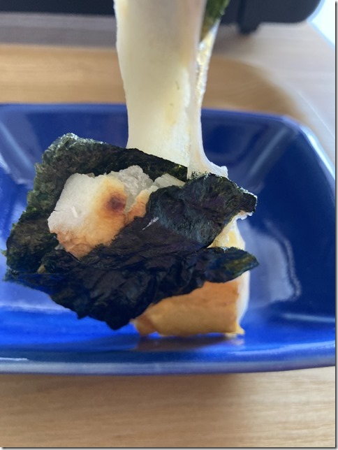 nori wrapped grilled mochi (16)