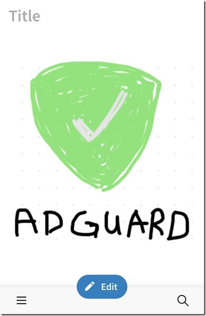 adguard drawing